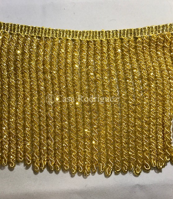 Fleco de canelón de oro (10cms)