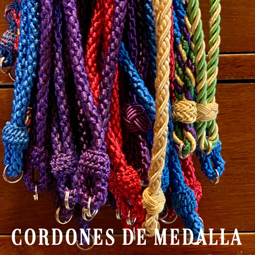 Cordones de medalla Casa Rodríguez