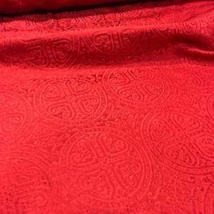 DAMASCO ROJO CRUZ GRIEGA