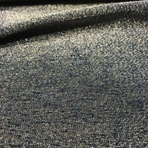 TISU AZUL OSCURO Y PLATA