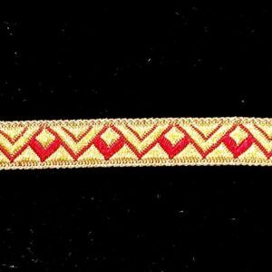 GALON ROJO Y ORO 505786115