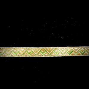 GALON  VERDE Y ORO 505786115