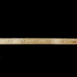 GALON 501446115 ORO Y NEGRO