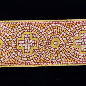 GALON MOSAICO ORO 10 CMS