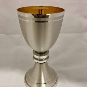 CALIZ PLATA BRILLO MATE 16CMS