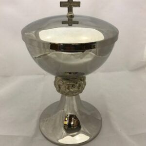 COPON PLATA CUELLO REPUJADO 29CMS
