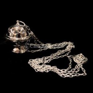 INCENSARIO PLATA 10CMS