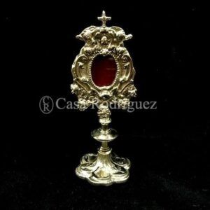 RELICARIO PEQUEÑO FLOR 18CMS