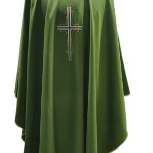 CASULLA VERDE GOTICA CRUZ