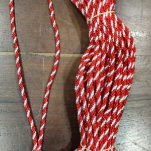 CORDON MEDALLA ROJO BLANCO