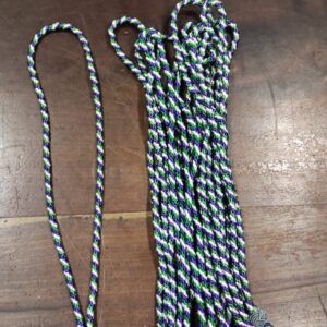 CORDON MEDALLA MORADO VERDE BLANCO