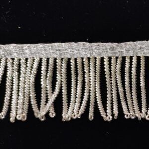FLECO CANUTILLO LACADO PLATA 3CMS