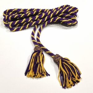 CINGULO NAZARENO MORADO Y AMARILLO