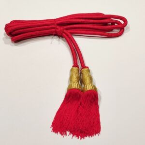 CINGULO CURA ROJO ORO