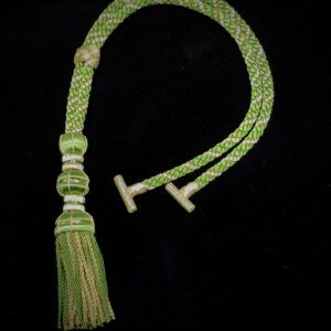 FIJADOR VERDE MANZANA Y ORO