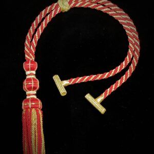 FIJADOR ROJO Y ORO