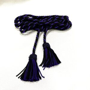 CINGULO NAZARENO NEGRO Y MORADO