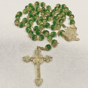 ROSARIO AGATA Y ORO