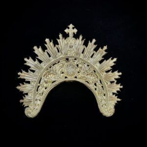 DIADEMA DORADA CINCELADA