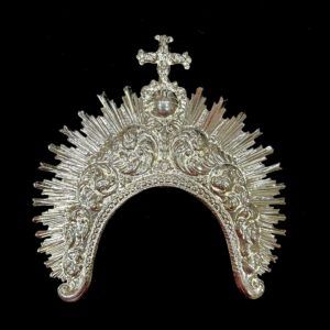 DIADEMA PLATEADA 625 11CMS