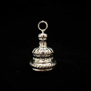 BORLON METAL PLATEADO 10 CMS