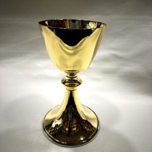 CALIZ METAL CLASICO LISO 20cms