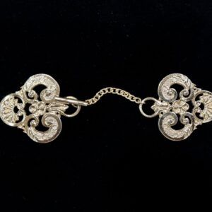 BROCHE METAL DORADO TREBOL