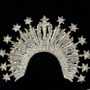 DIADEMA CINCELADA ESTRELLAS