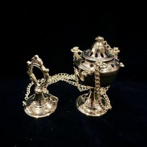 INCENSARIO DORADO 11 CMS