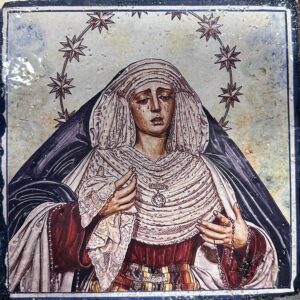 AZULEJO ESTRELLA HEBREA