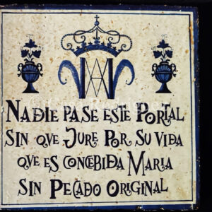 AZULEJO PORTAL SIN PECADO
