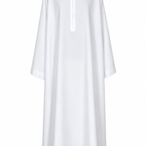 ALBA LISA BLANCA CON CREMALLERA